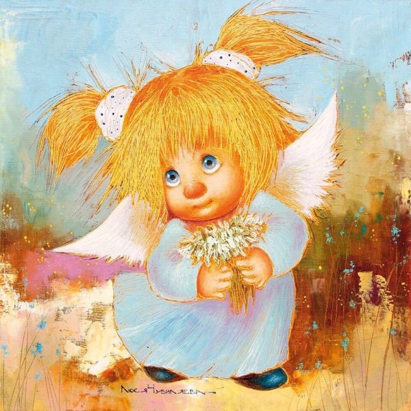 Ангелочек с крылышками