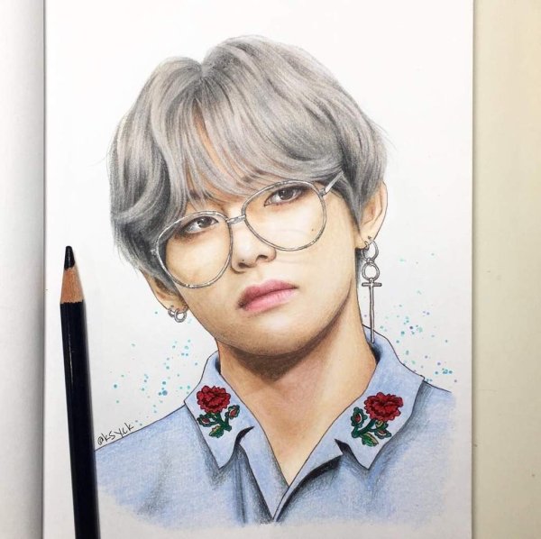 Ким Тэхен портрет