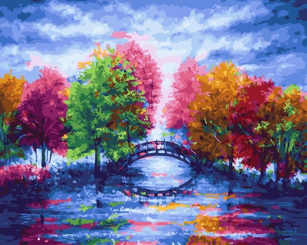 Рисунки красками