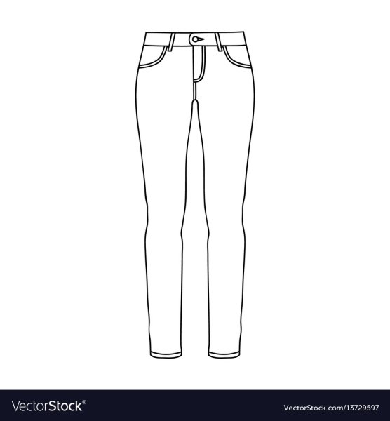 Трафарет на джинсы