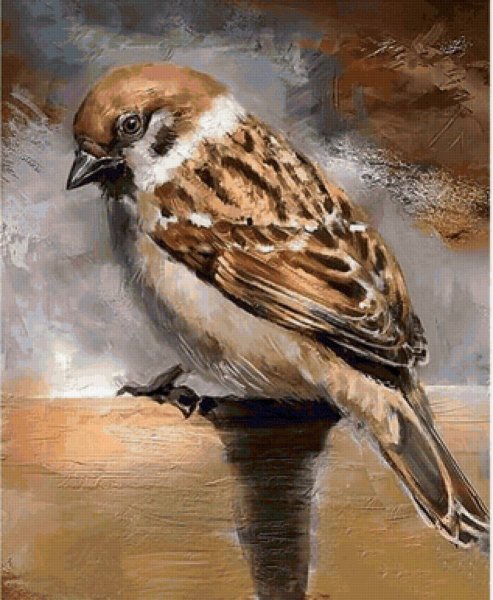 Воробьи картины художников