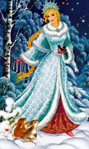 Портрет Снегурочки