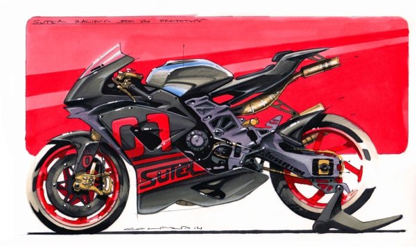 Поп арт мотоцикл