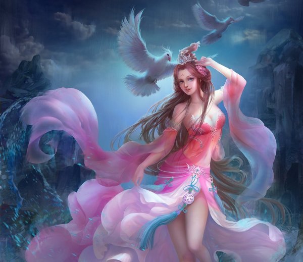 Красивые девушки фэнтези