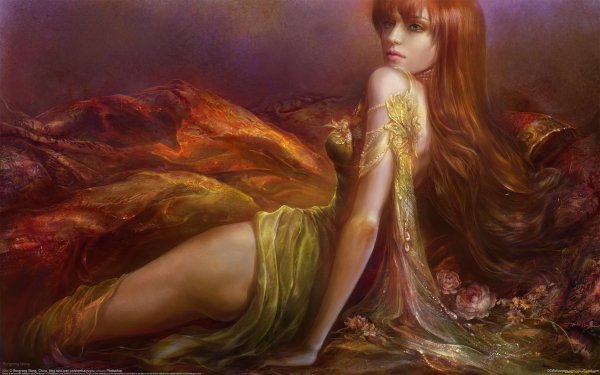 Волшебница с крыльями