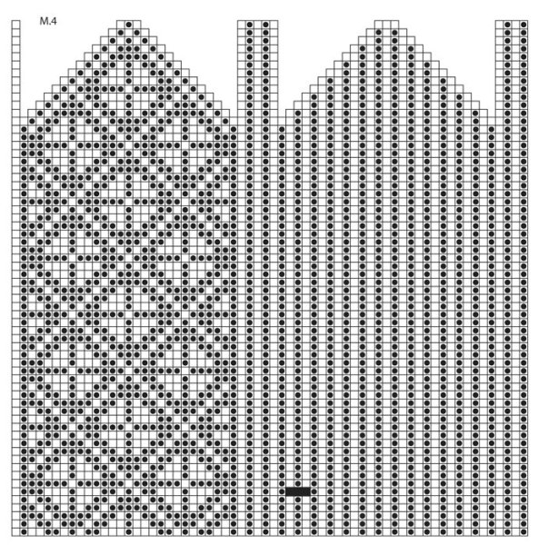 Жаккардовые узоры для варежек спицами схемы и описание