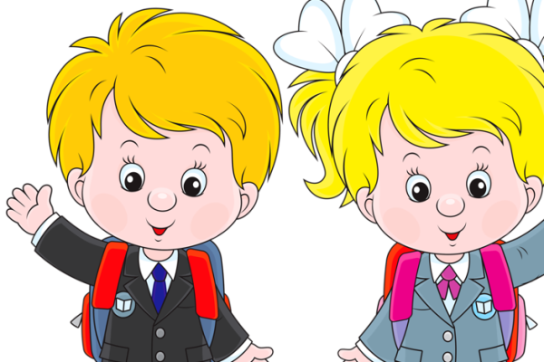 Ученик с цветами