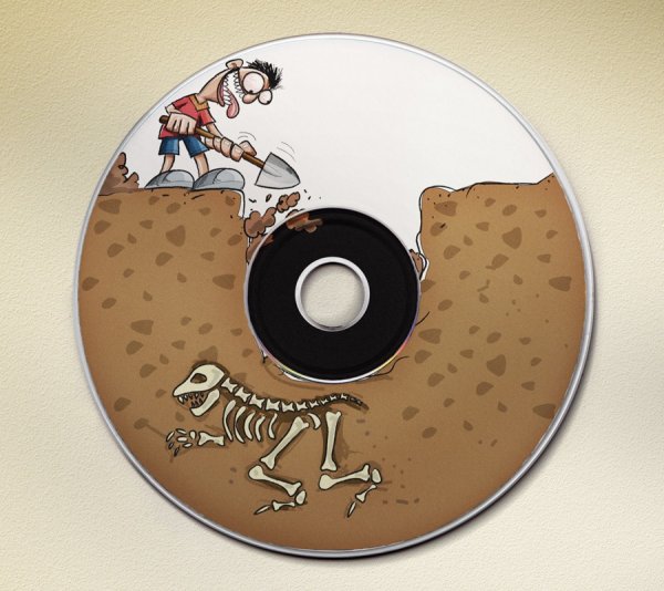 Диски с рисунками на стену