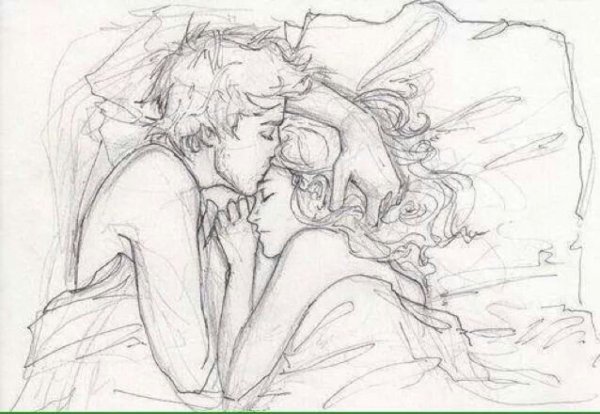 Любовь карандашом