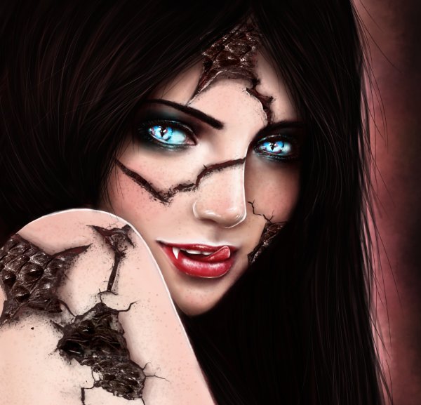 Ведьма с черными глазами