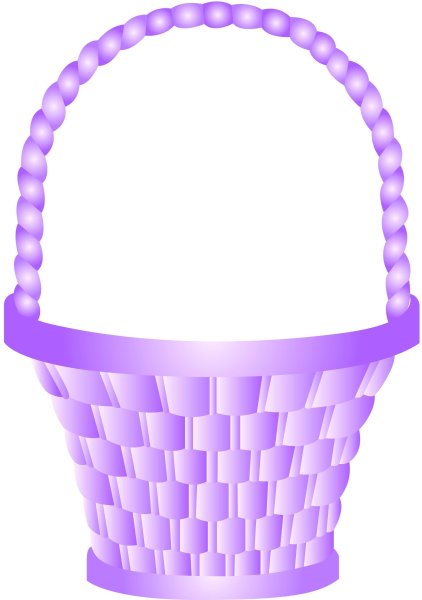 Разноцветные корзинки для детей