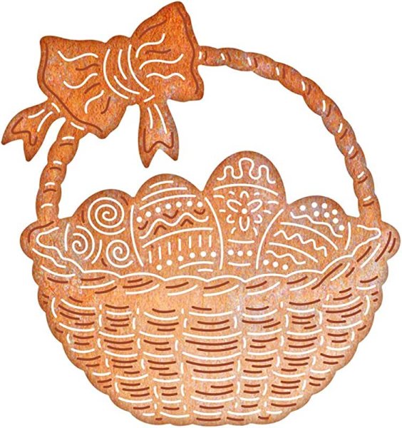 Красивая корзинка нарисованная