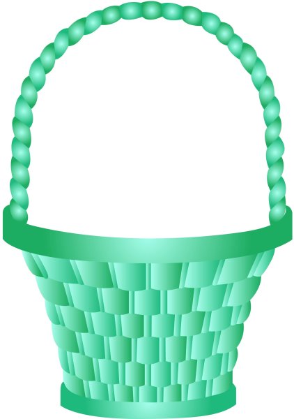 Корзинка рисунок для детей