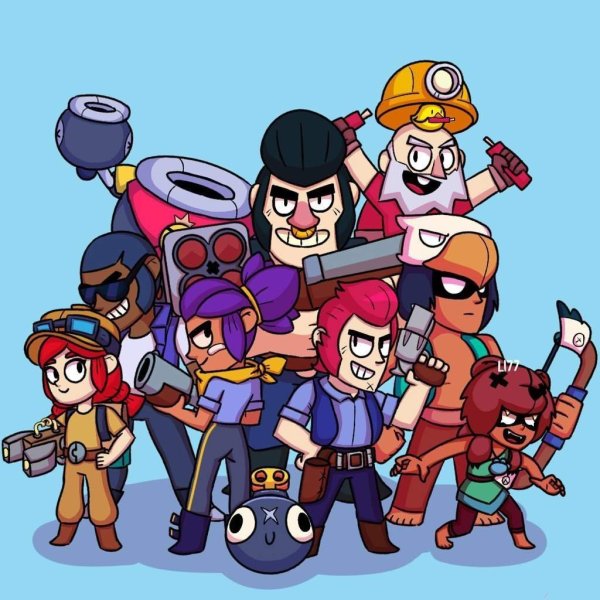 Brawl Stars герой Сэнди