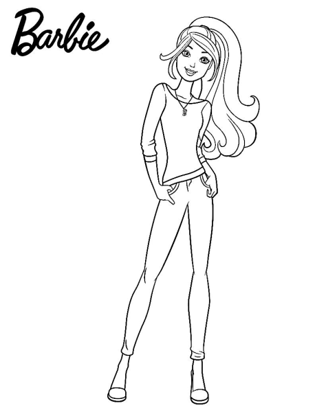 Раскраски девушки