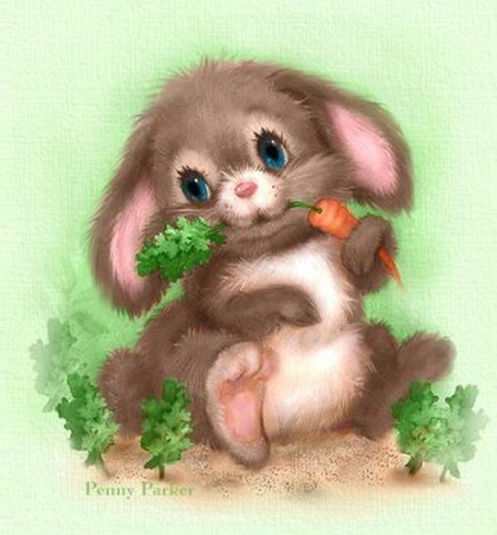 Открытки со зверятами