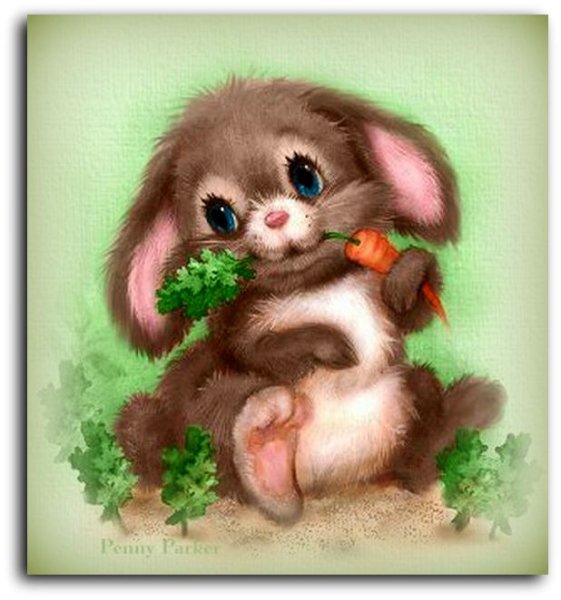 Открытки со зверятами