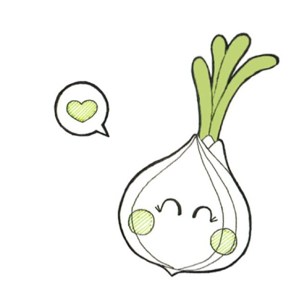 Лук с глазками для детей