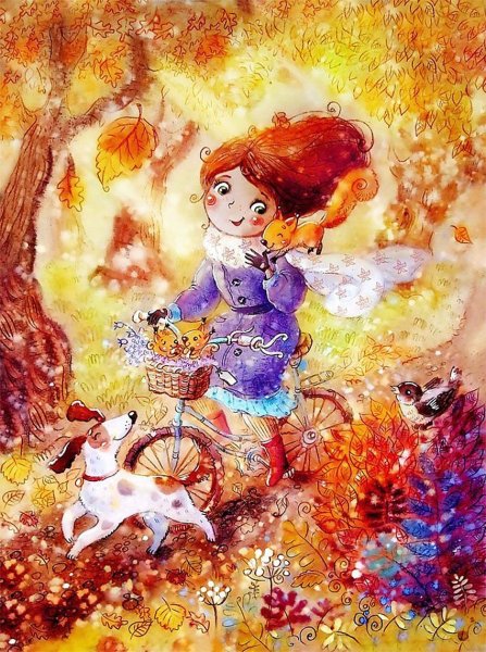 Художник-иллюстратор Анастасия Столбова