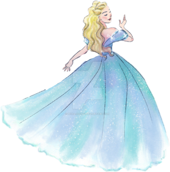 Золушка карандашом