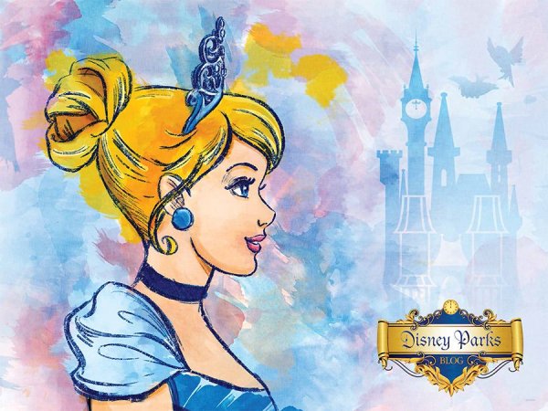 Золушка рисунок карандашом