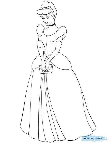 Принцессы для срисовки