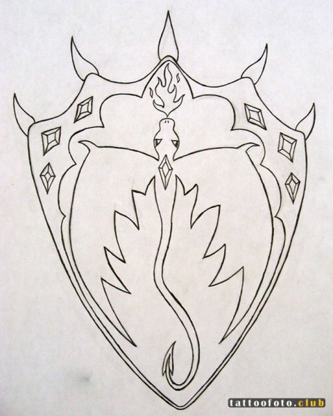 Набросок щита