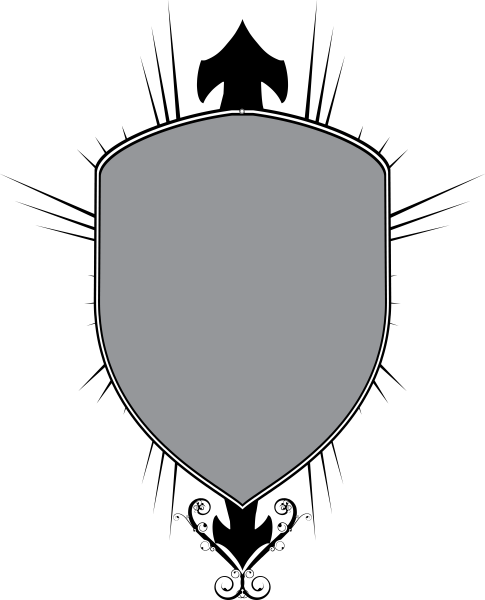 Геральдический щит для фотошопа