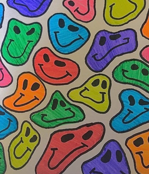 Арты в стиле тумблер