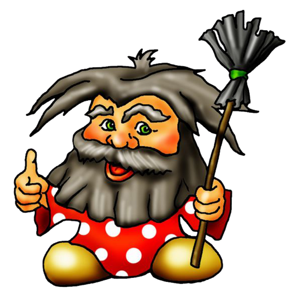 Домовой мультяшный