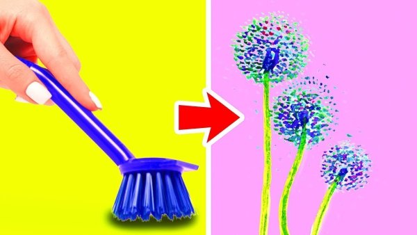 Лайфхаки рисования цветов