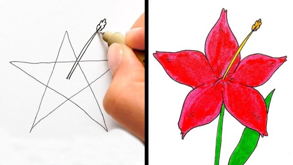 Лайфхак для рисования карандашами