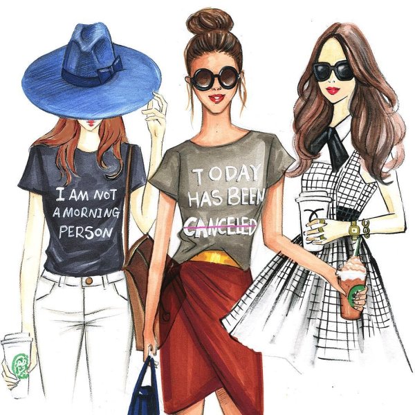 Fashion illustration Anna_Shershen