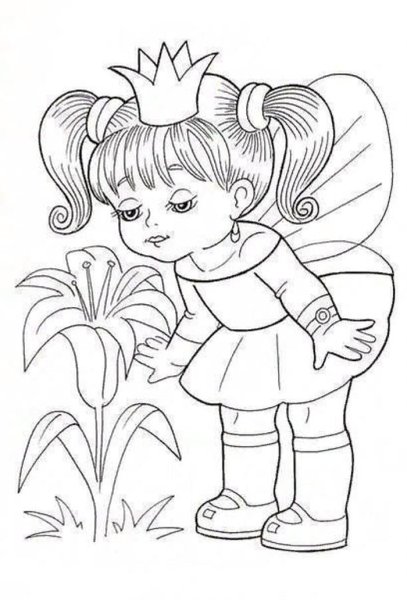 Картинки для распечатки для девочек
