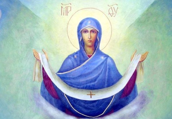 Покров Пресвятой Богородицы и Приснодевы Марии икона