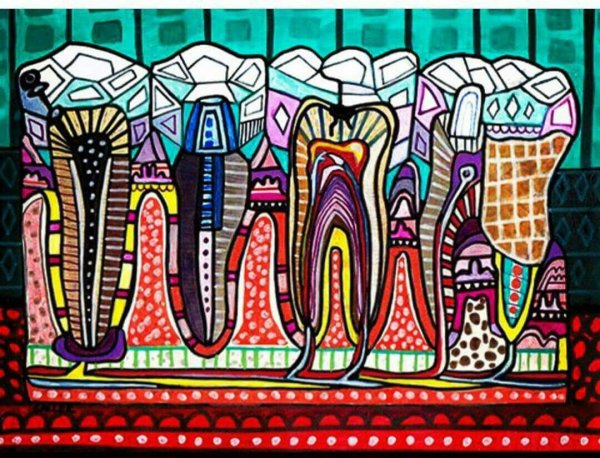 Зуб картина