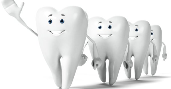 Человечек с зубами