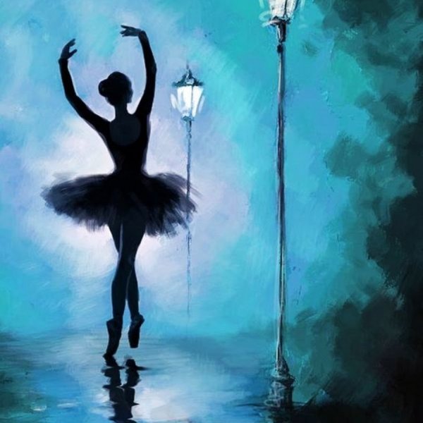 Акварельная балерина