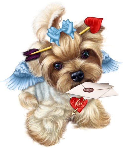 Собака рисунок карандашом