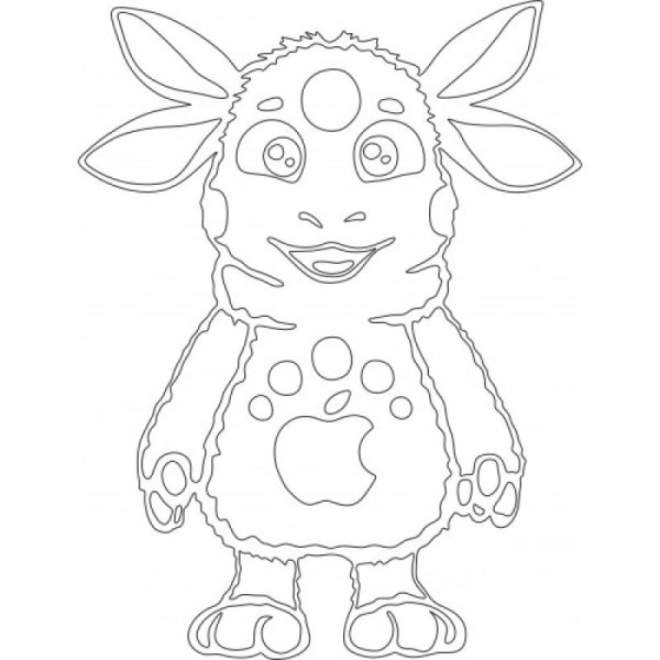 Персонажи мультфильма Лунтик