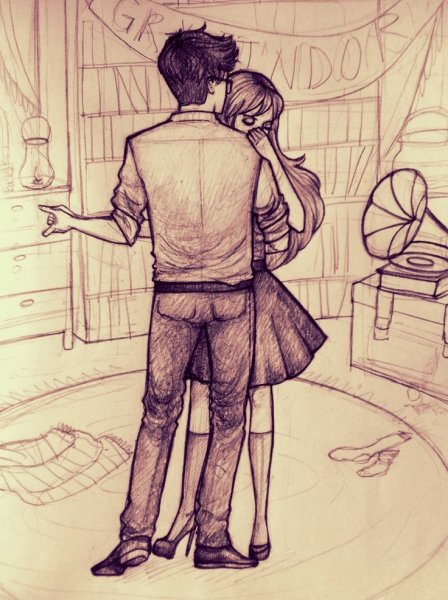 Красивые мультяшные пары