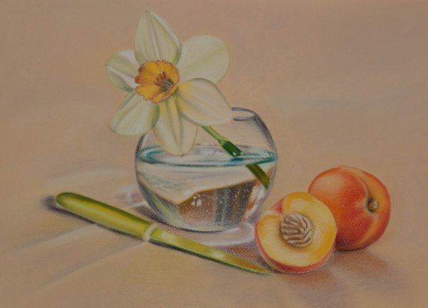 Пастельные натюрморты