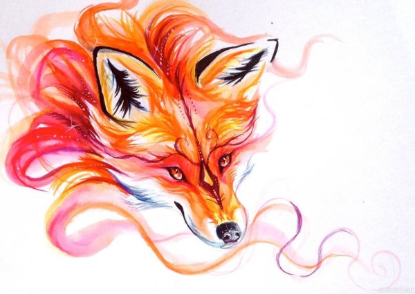 Рисунок лисы