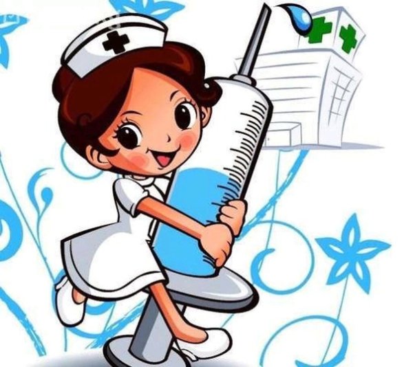 Медсестра мультяшка