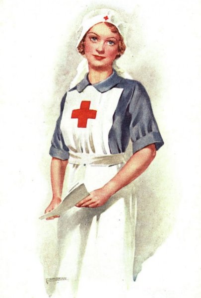 Медсестра карикатура