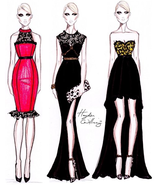 Fashion эскизы