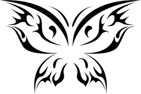 Тату узоры карандашом