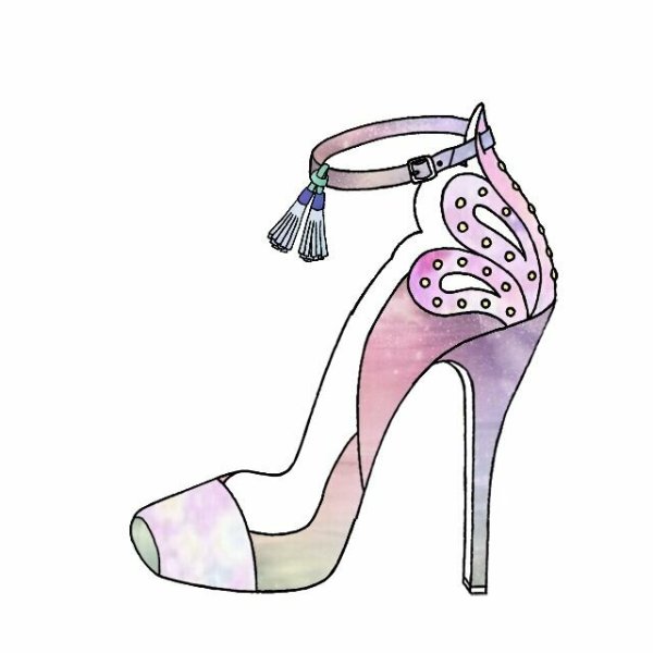 Туфли для рисования