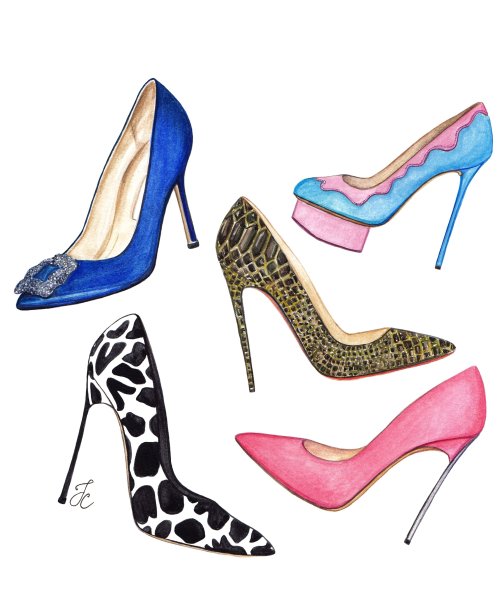 Маноло Бланик иллюстрации