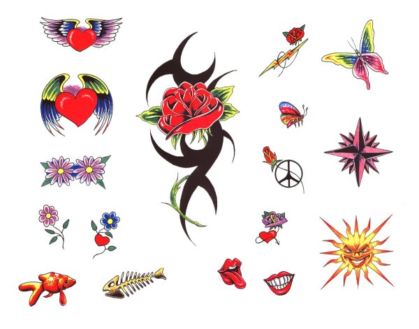 Татуировка дракон трайбл